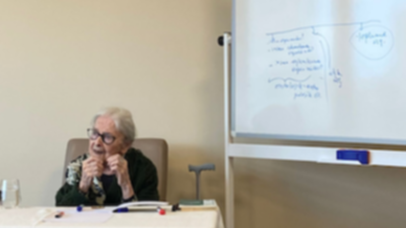 PROF. DR. İOANNA KUÇURADİ: İNSAN HAKLARININ ETİK EĞİTİMİ BÜYÜK ÖNEM ARZ ETMEKTEDİR