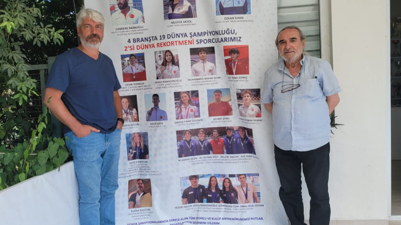 Dünya Şampiyonu Milli yüzücüler zorda
