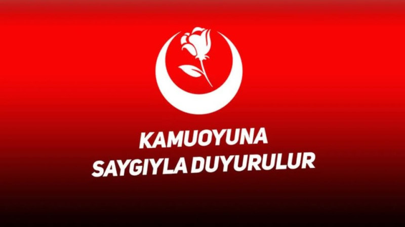 BBP’den PKK’nın silah bırakmasıyla ilgili basın açıklaması geldi