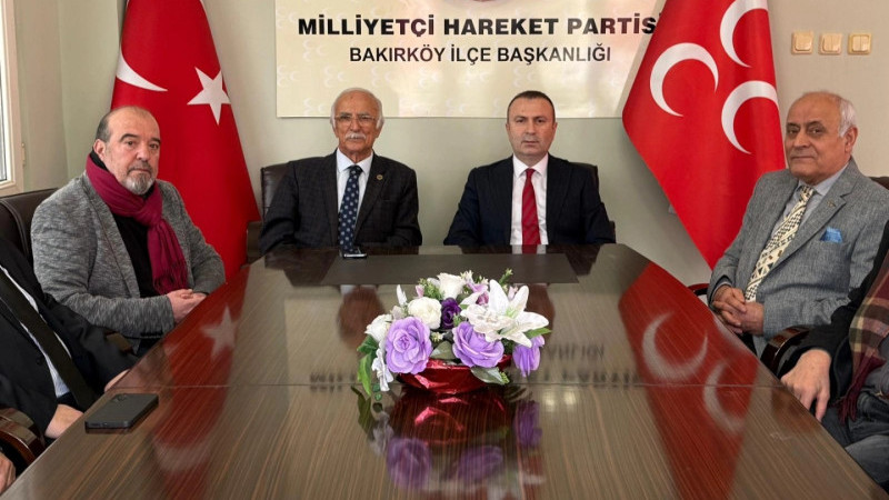 BİAD MHP Bakırköy İlçe Başkanlığını Ziyaret Etti