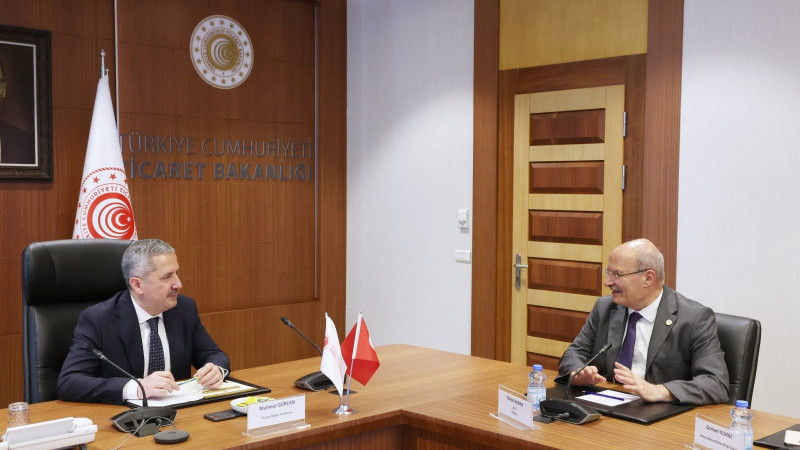 Mahmut Gürcan ATO Heyetini Kabul Etti