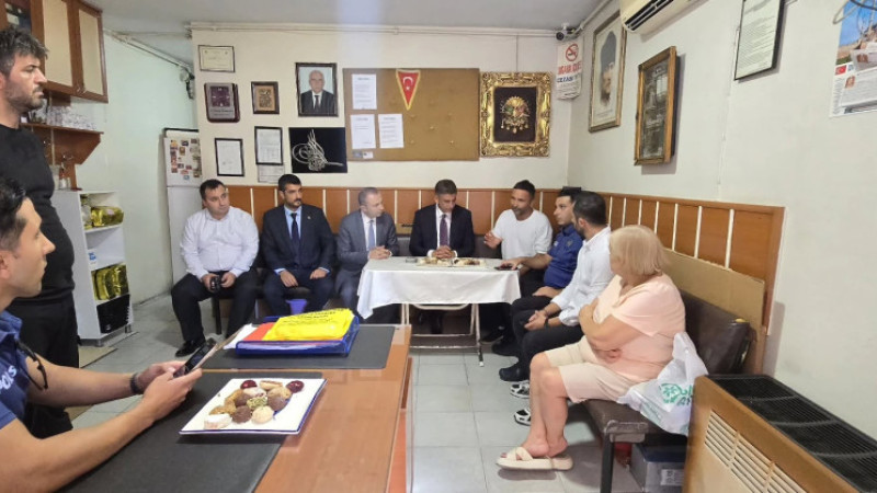 H. Oğuz Namlı Esnaf Ziyaretinde 