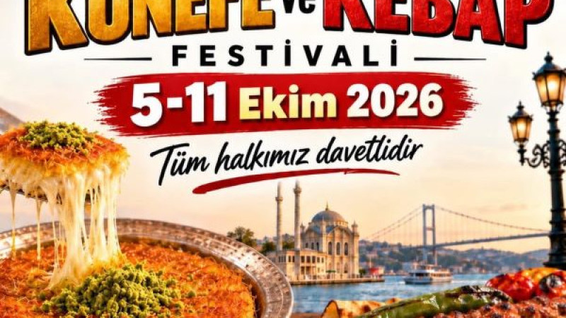 Küçükçekmece’de Künefe Festivali